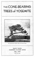 Cover, Cone-bearing Trees of Yosemite (1939) by James E. Cole