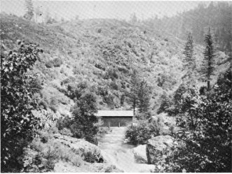 Covered Bridge over the South Fork of the Tuolumne River, 1906.