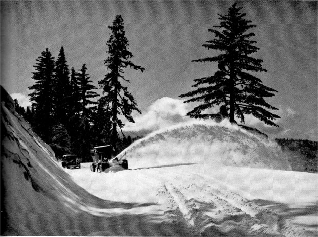 Snow Plow by Ansel Adams