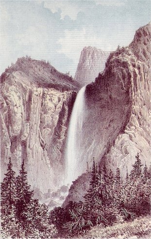 The Bridal Veil Fall (Yosemite Valley)