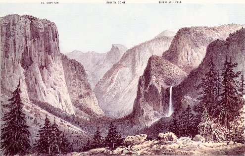 The Yosemite Valley (from the Mariposa Trail)