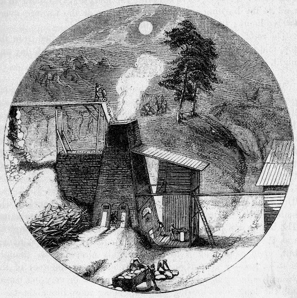 THE ALABASTER LIME-KILN BY MOONLIGHT.