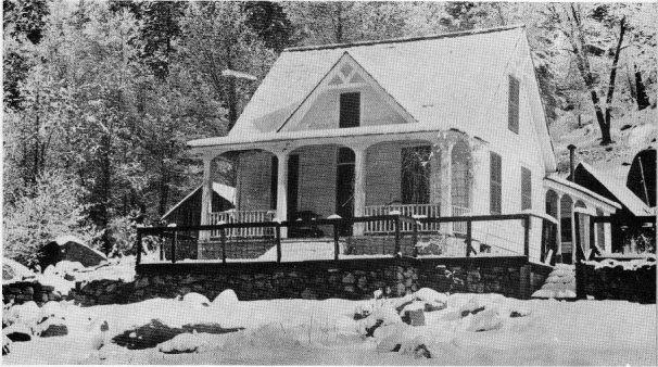 The Bruce Homestead about 1900 — Destroyed by fire in 1950