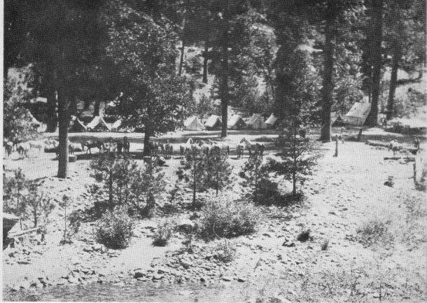 Camp A. E. Wood in 1891